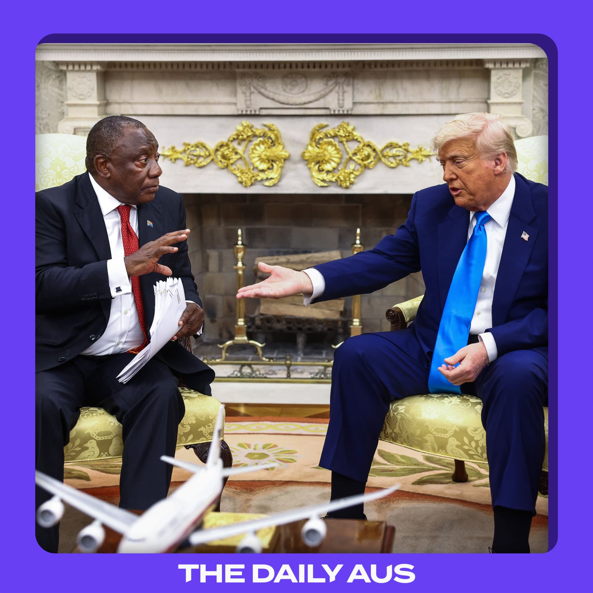 Why has the U.S. granted white South Africans refugee status?