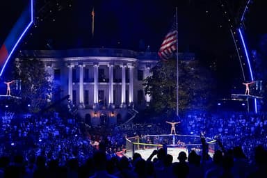 UFC holds event at White House on Trump's birthday