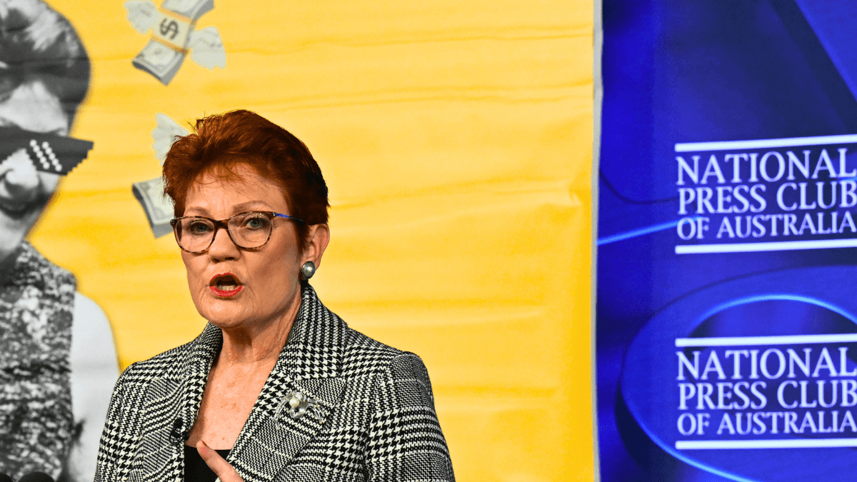 What are One Nation's policies? Pauline Hanson's speech explained