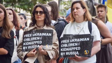 Ukrainian children are being trained by the Russian military