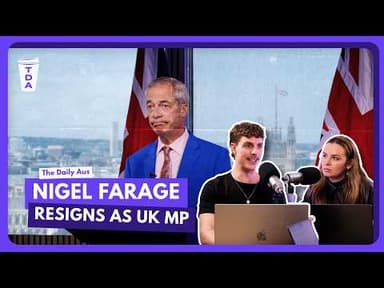 Why did Nigel Farage resign?