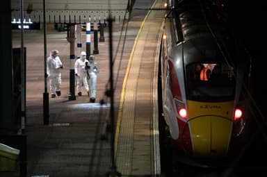 Eleven people injured in UK train stabbing on the weekend