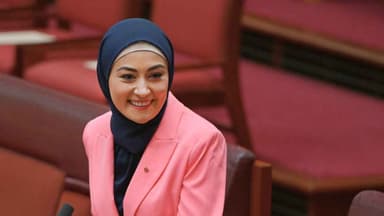 Fatima Payman crosses floor on Palestine vote