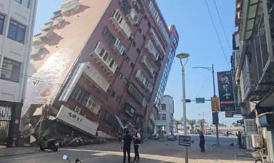 7.5-magnitude earthquake hits Taiwan