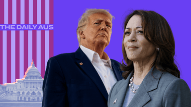 What are Harris and Trump’s positions on the economy?