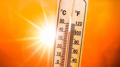 Australia reached its hottest winter temperature on record yesterday