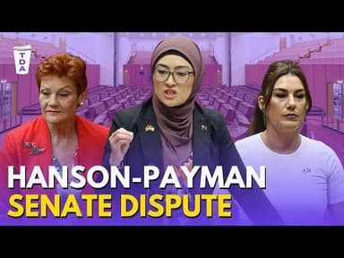 What is going on with Fatima Payman and Pauline Hanson?