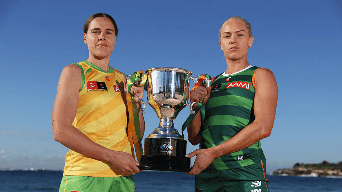 Australia and Ireland play historic AFLW match on Saturday