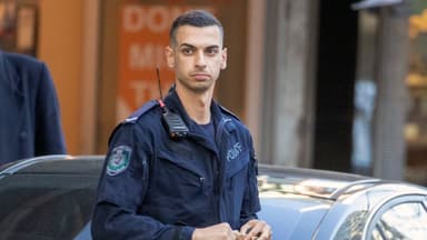 A former policeman pleads not guilty to murdering a couple