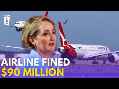 Qantas' record-breaking fine