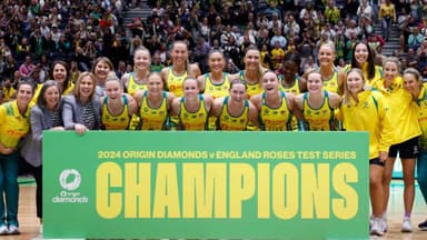 Diamonds seal series win over England