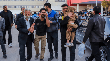 Around 100 killed in two explosions in Iran