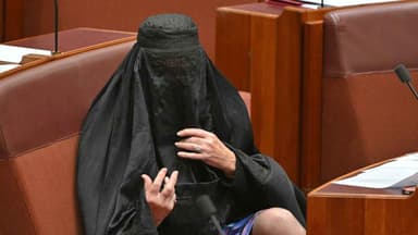 Pauline Hanson suspended from the Senate for seven days