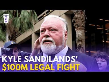 Why is Kyle Sandilands in court?