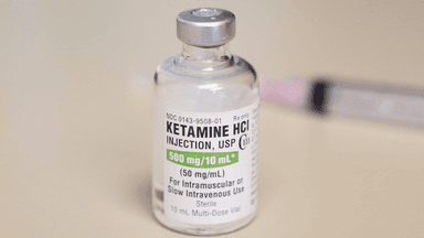 Ketamine used to treat depression