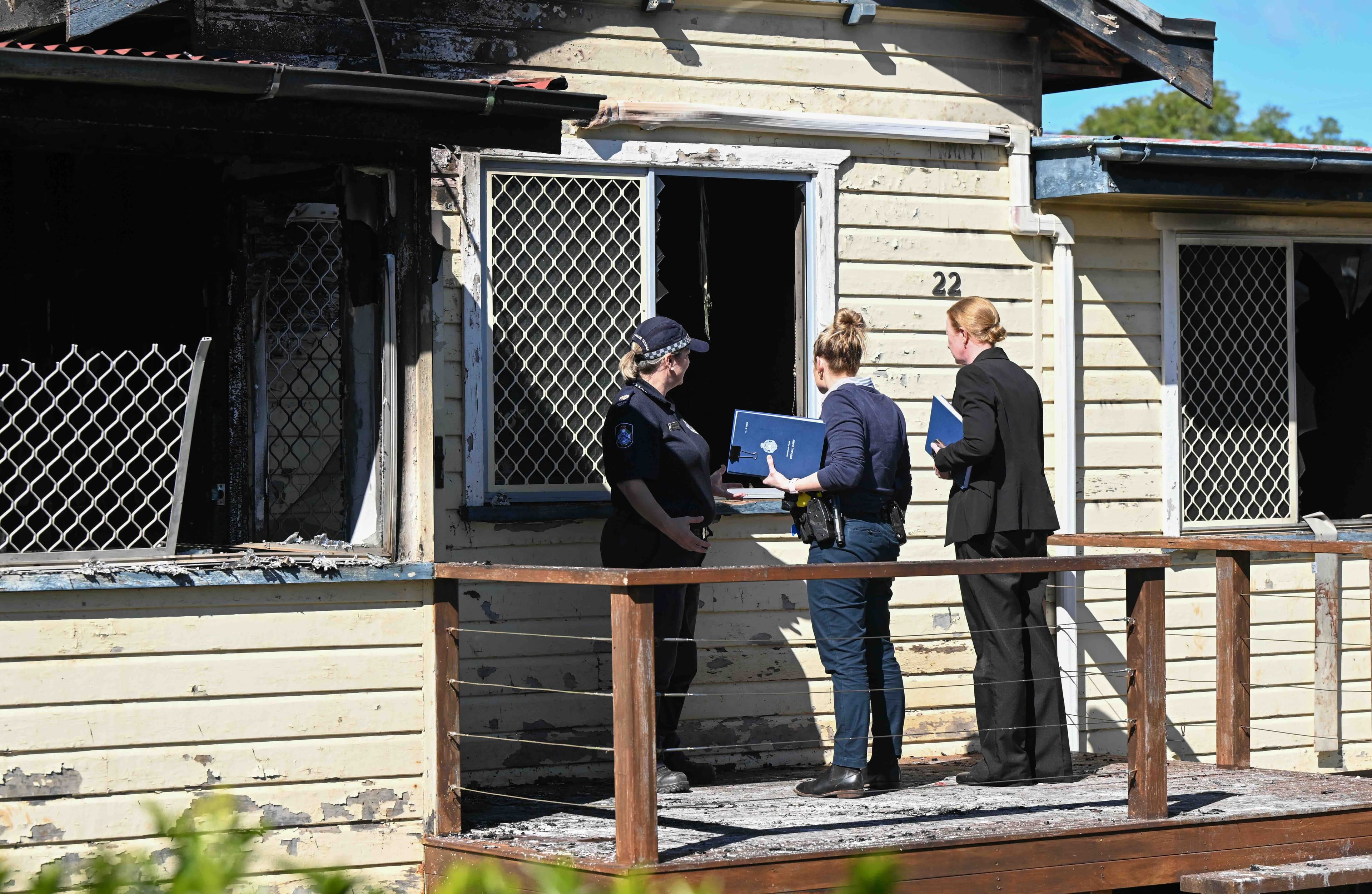 Three children dead following "suspicious" Qld house fire