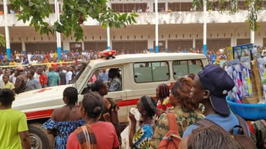 Dozens of students have died in a crowd crush in Africa