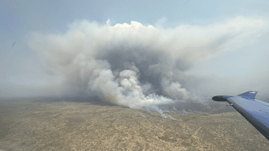 Uncontrolled fires are spreading through the Northern Territory