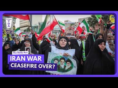 What is the latest with the war in Iran?